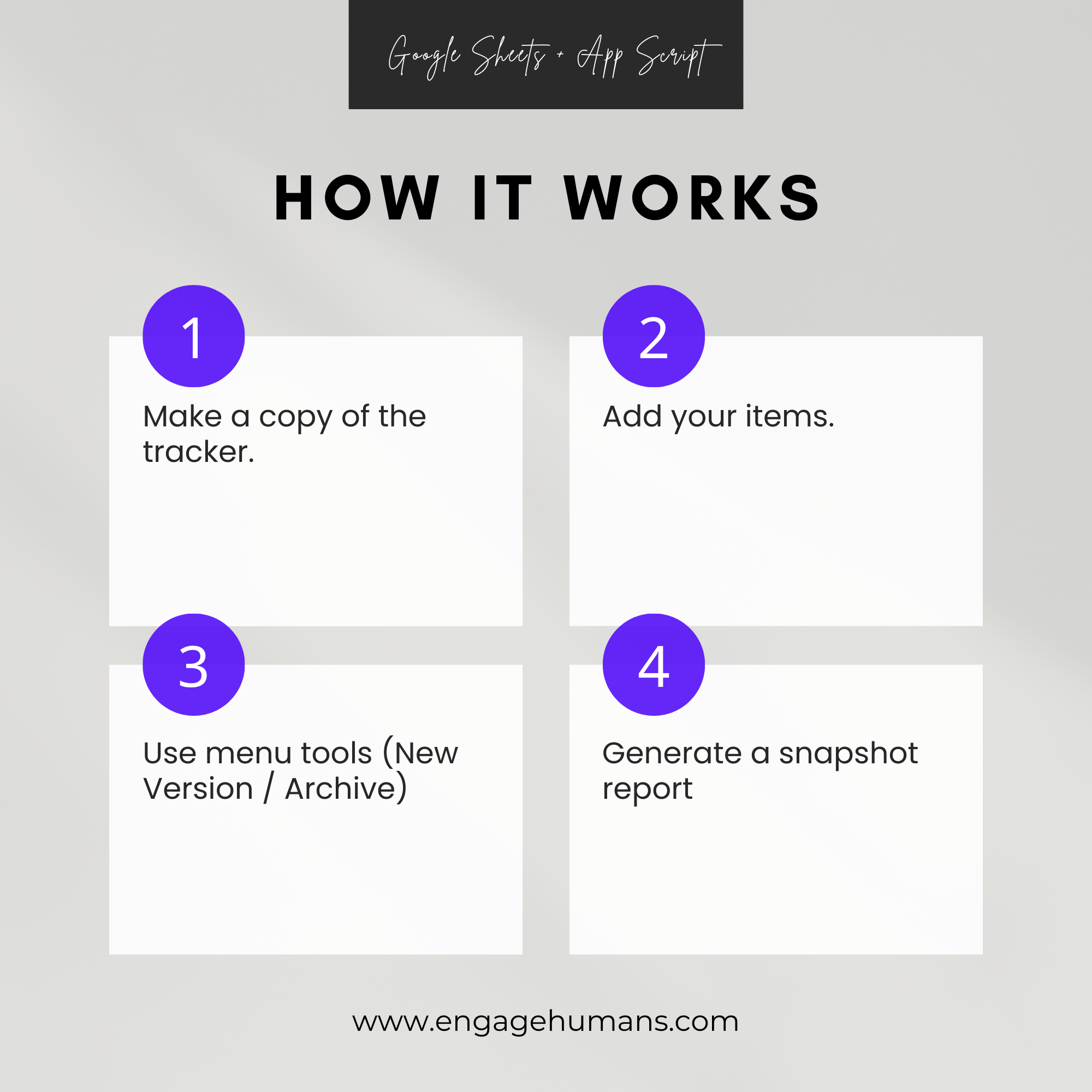 content tracker & snapshot system